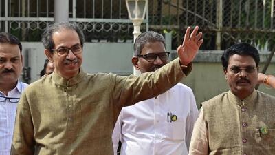 Mumbai, India - March 24, 2026: Uddhav Thackeray during budget assembly session at Vidhan Bhavan in Mumbai, India, on Tuesday, March 24, 2026. (Photo by Anshuman Poyrekar/Hindustan Times) (Anshuman Poyrekar/HT Photo) Mumbai, India - March 24, 2026: Uddhav Thackeray during budget assembly session at Vidhan Bhavan in Mumbai, India, on Tuesday, March 24, 2026. (Photo by Anshuman Poyrekar/Hindustan Times) (Anshuman Poyrekar/HT Photo)