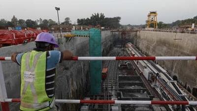 Six-inch hole was allegedly created in an underground metro tunnel on Shivajinagar–Swargate stretch during unauthorised borewell drilling at residential property in Shukrawar Peth. ((PIC FOR REPRESENTATION)) Six-inch hole was allegedly created in an underground metro tunnel on Shivajinagar–Swargate stretch during unauthorised borewell drilling at residential property in Shukrawar Peth. ((PIC FOR REPRESENTATION))