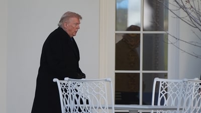 President Donald Trump walks to the Oval Office after arriving on Marine One on the South Lawn of the White House, Monday, March 23, 2026, in Washington. (AP Photo/Alex Brandon) (AP) President Donald Trump walks to the Oval Office after arriving on Marine One on the South Lawn of the White House, Monday, March 23, 2026, in Washington. (AP Photo/Alex Brandon) (AP)