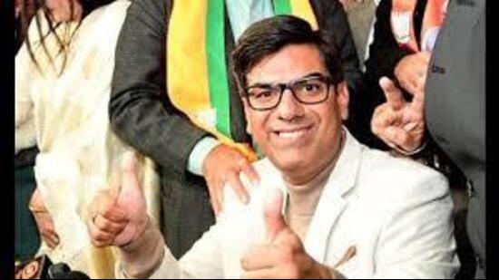 Mayor Saurabh Joshi (HT File)