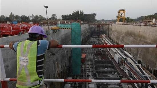 Six-inch hole was allegedly created in an underground metro tunnel on Shivajinagar–Swargate stretch during unauthorised borewell drilling at residential property in Shukrawar Peth. ((PIC FOR REPRESENTATION))