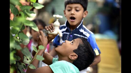 The Jal Jeevan Mission has rapidly evolved from an infrastructure project into a transformative public programme. Having expanded tap water access from a small minority to the vast majority of rural India, the mission’s focus now shifts from construction to long-term service sustainability. (HT Archive)