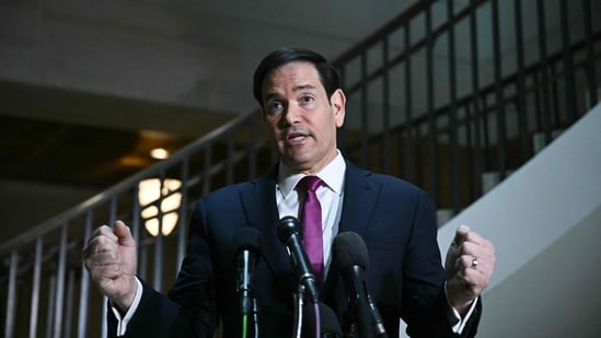 Marco Rubio will attend G7 foreign ministers meeting to address security concerns and the impact of the Iran conflict on oil prices. (AFP)
