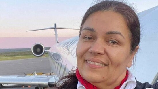 Solange Tremblay was thrown over 100 meters away from Air Canada plane, as reported by her daughter (Facebook)