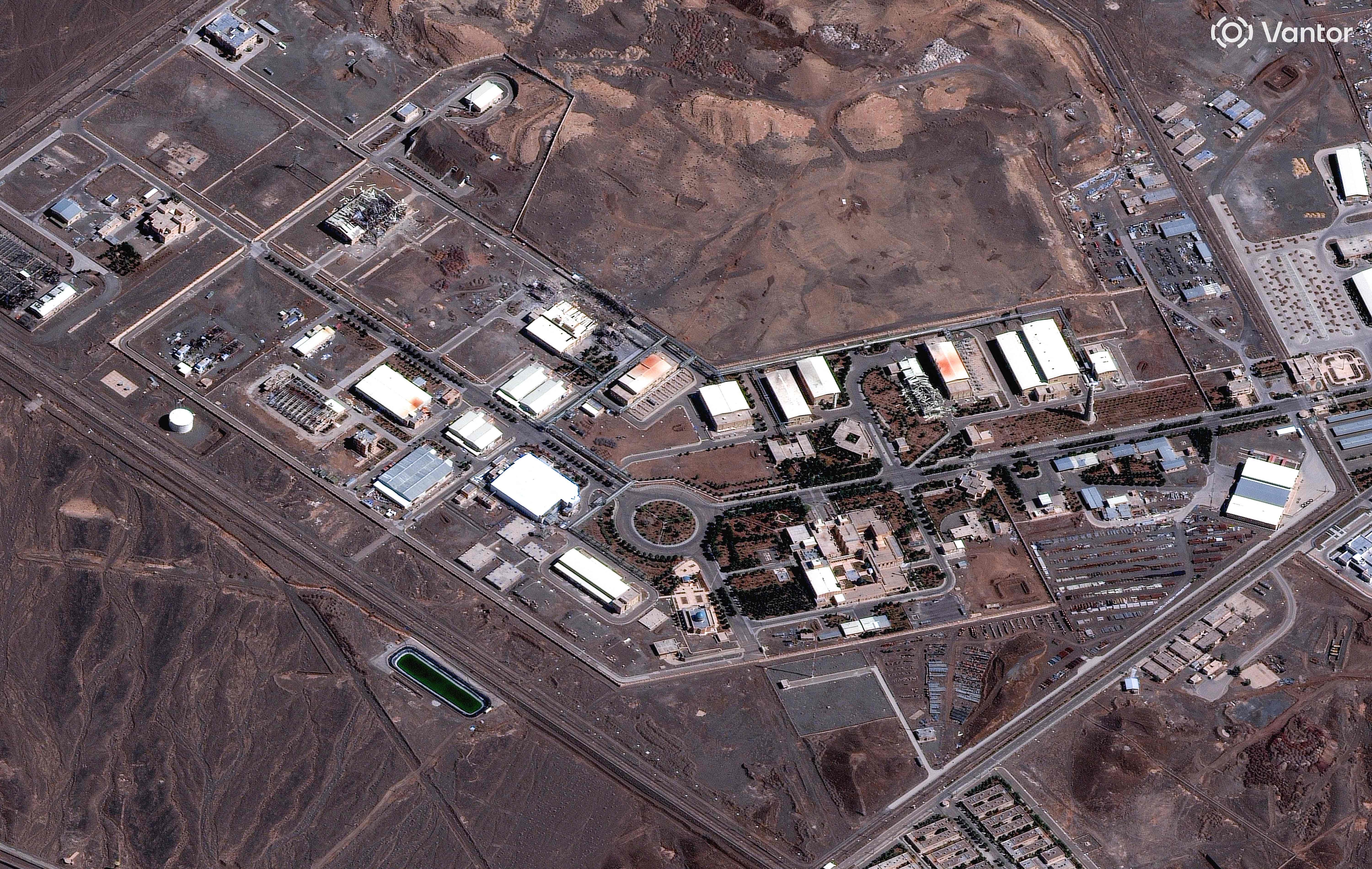 This handout satellite image courtesy of Vantor shows the Natanz Nuclear Facility near Natanz, Isfahan province, in central Iran on March 7, 2026. (AFP) This handout satellite image courtesy of Vantor shows the Natanz Nuclear Facility near Natanz, Isfahan province, in central Iran on March 7, 2026. (AFP)