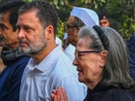 Congress MP Rahul Gandhi (L) cancelled his Kerala visit over his mother Sonia's health concerns. 