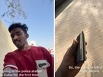 The Indian man who returned a lost wallet to the Dubai Police. 