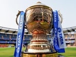 The IPL trophy.