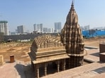 A section of the recreated city of Kashi for Varanasi movie.