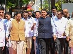 Speaking in the state assembly on Wednesday, chief minister Devendra Fadnavis said the BNS Act covers all the provisions of the Shakti Act except two, which will be covered by the new bill. (Raju Shinde/HT Photo)