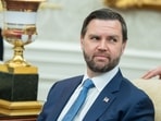 US Vice President JD Vance during a meeting with US President Donald Trump at the White House in Washington.