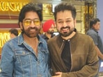 Vivek Sinha with Dhurandhar director Aditya Dhar.