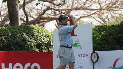 Francesco Molinari heads a star-studded field at the Indian Open starting Thursday. (HT Photo) Francesco Molinari heads a star-studded field at the Indian Open starting Thursday. (HT Photo)