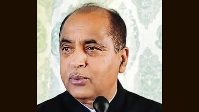 Launching a scathing attack on the Sukhvinder Singh Sukhu-led Congress government in the state, leader of the Opposition Jai Ram Thakur said, “The government’s policies have pushed the state into a deep financial crisis”. (ANI File) Launching a scathing attack on the Sukhvinder Singh Sukhu-led Congress government in the state, leader of the Opposition Jai Ram Thakur said, “The government’s policies have pushed the state into a deep financial crisis”. (ANI File)