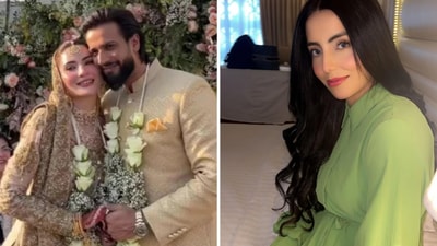 Imad Wasim and Nyla Rajah (L) and Sannia Ashfaq (R) Imad Wasim and Nyla Rajah (L) and Sannia Ashfaq (R)