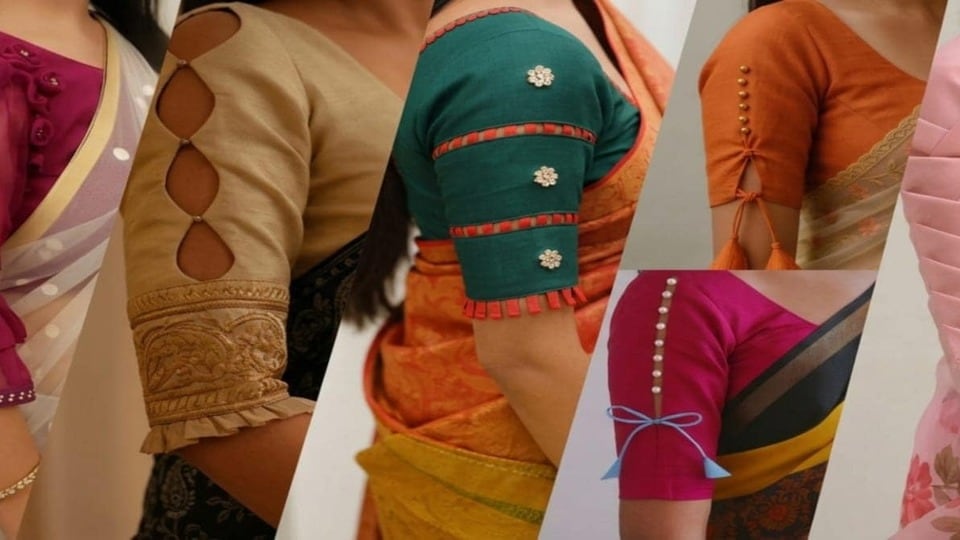 <p>బ్లౌజ్ స్లీవ్స్ ఫ్యాన్సీ డిజైన్ - చీర ఓవరాల్ లుక్ లో బ్లౌజ్ చాలా ముఖ్యమైనది. బ్లౌజ్ ను స్టైలిష్ గా కుట్టినట్లయితే, అప్పుడు లుక్ కు ప్రాణం పోస్తుంది. సింపుల్ సి నెక్ లైన్ తో కూడా, మీరు ఫ్యాన్సీ డిజైన్ లో స్లీవ్స్ ను కుట్టినట్లయితే, మీ బ్లౌజ్ డిజైనర్ వేర్‌గా కనిపిస్తుంది. కొన్ని తాజా ఫ్యాన్సీ డిజైన్లను ఇక్కడ మేం మీకు అందిస్తున్నాం, ఇవి చాలా అధునాతనంగా కనిపిస్తాయి. (అన్ని చిత్రాలు క్రెడిట్- @blousetrends_Instagram)</p>(Instagram)