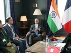 External affairs minister S Jaishankar travelled to France on Thursday to participate in a G7 foreign ministers’ meeting focused on pressing global challenges such as the West Asia conflict (via REUTERS)