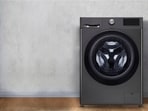 LG's AI Direct Drive Washing Machine reduces energy consumption and noise.