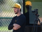 Pittsburgh Pirates' Paul Skenes watches workouts during spring training baseball Saturday, Feb. 14, 2026, in Bradenton, Fla. (AP Photo/Matt Slocum) Pittsburgh Pirates' Paul Skenes watches workouts during spring training baseball Saturday, Feb. 14, 2026, in Bradenton, Fla. (AP Photo/Matt Slocum)