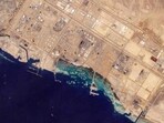 This satellite image shows the oil infrastructure at Saudi Arabia's western Red Sea port of Yanbu. Here, a network of pipes bisecting the Arabian peninsula connects the storage tanks, refineries and oil fields along the Gulf coast in the east to the Red Sea to the west. The plan to use this side, however, only works smoothly if Yemen's Houthis stay on the sidelines.
