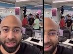 Deshpande shared the clip featuring intern Akash Sharma, who works in the company’s supply chain team.