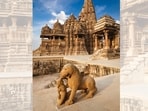 The Khajuraho temples were built by the Chandela dynasty, whose kingdom was located in Madhya Pradesh. (SHUTTERSTOCK) The Khajuraho temples were built by the Chandela dynasty, whose kingdom was located in Madhya Pradesh. (SHUTTERSTOCK)