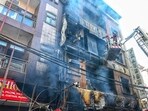 The report is expected to be submitted within six weeks following questioning of all parties concerned, including fire officials, police, neighbours, eye witnesses and family members. (HT PHOTO)