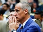 Corey Lewandowski attends the inaugural Americas Counter Cartel Conference on March 5.