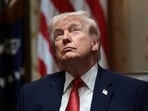 US President Donald Trump attends a cabinet meeting at the White House in Washington, DC, March 26, 2026.