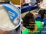 A passenger found live worms in the dahi served on the Vande Bharat. A passenger found live worms in the dahi served on the Vande Bharat.