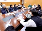 K C Venugopal held a meeting with senior leaders from West Bengal Congress under the INC President Sh. Mallikarjun Kharge and Lop Rahul Gandhi. K C Venugopal held a meeting with senior leaders from West Bengal Congress under the INC President Sh. Mallikarjun Kharge and Lop Rahul Gandhi.