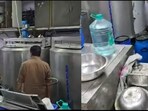 ఐస్‌క్రీమ్ తయారీ కేంద్రంపై H-FAST దాడి