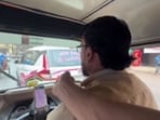 The auto driver said that he earns about <span class='webrupee'>₹</span>2,500 a day on average.