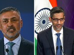Nikesh Arora (L) and Sundar Pichai (R) are both IIT graduates today settled in the US