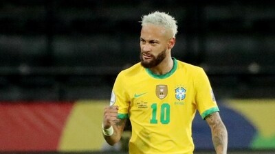Kylian Mbappe backed Neymar for 2026 World Cup selection. (REUTERS)
