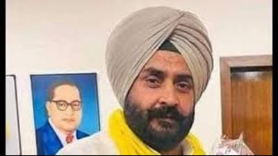 AAP MLA Harmeet Singh Pathanmajra AAP MLA Harmeet Singh Pathanmajra