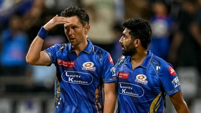 Trent Boult and Jasprit Bumrah lead the fast bowling unit for Mumbai Indians. (AFP)