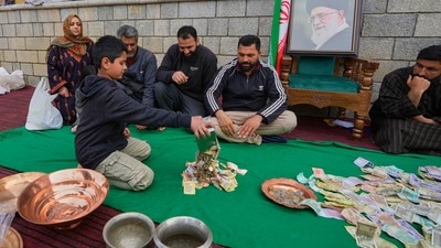 ভারতীয়দের অনুদানের জন্য ধন্যবাদ জানিয়ে ইরানি দূতাবাস সম্প্রতি সোশ্যাল মিডিয়ায় একটি পোস্ট করেছিল। (AP) ভারতীয়দের অনুদানের জন্য ধন্যবাদ জানিয়ে ইরানি দূতাবাস সম্প্রতি সোশ্যাল মিডিয়ায় একটি পোস্ট করেছিল। (AP)