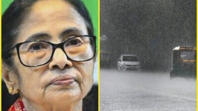 ঝড় বৃষ্টিতে ১ ঘণ্টার বেশি আকাশে চক্কর দিদির বিমানের, আগামীতে আবহাওয়া কেমন? ঝড় বৃষ্টিতে ১ ঘণ্টার বেশি আকাশে চক্কর দিদির বিমানের, আগামীতে আবহাওয়া কেমন?