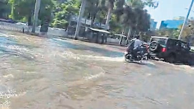 Water resources department blames PMC for Mutha canal breach, which flooded Magarpatta area. ((PIC FOR REPRESENTATION)) Water resources department blames PMC for Mutha canal breach, which flooded Magarpatta area. ((PIC FOR REPRESENTATION))