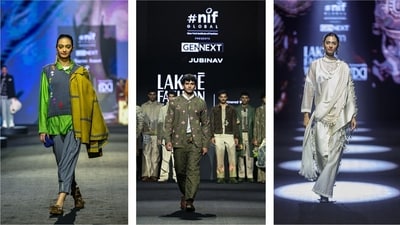 NIF Global showcased its commitment to emerging designers at the 40th GENNEXT event during Lakmé Fashion Week, highlighting innovation and storytelling in fashion. (NIF Global) NIF Global showcased its commitment to emerging designers at the 40th GENNEXT event during Lakmé Fashion Week, highlighting innovation and storytelling in fashion. (NIF Global)