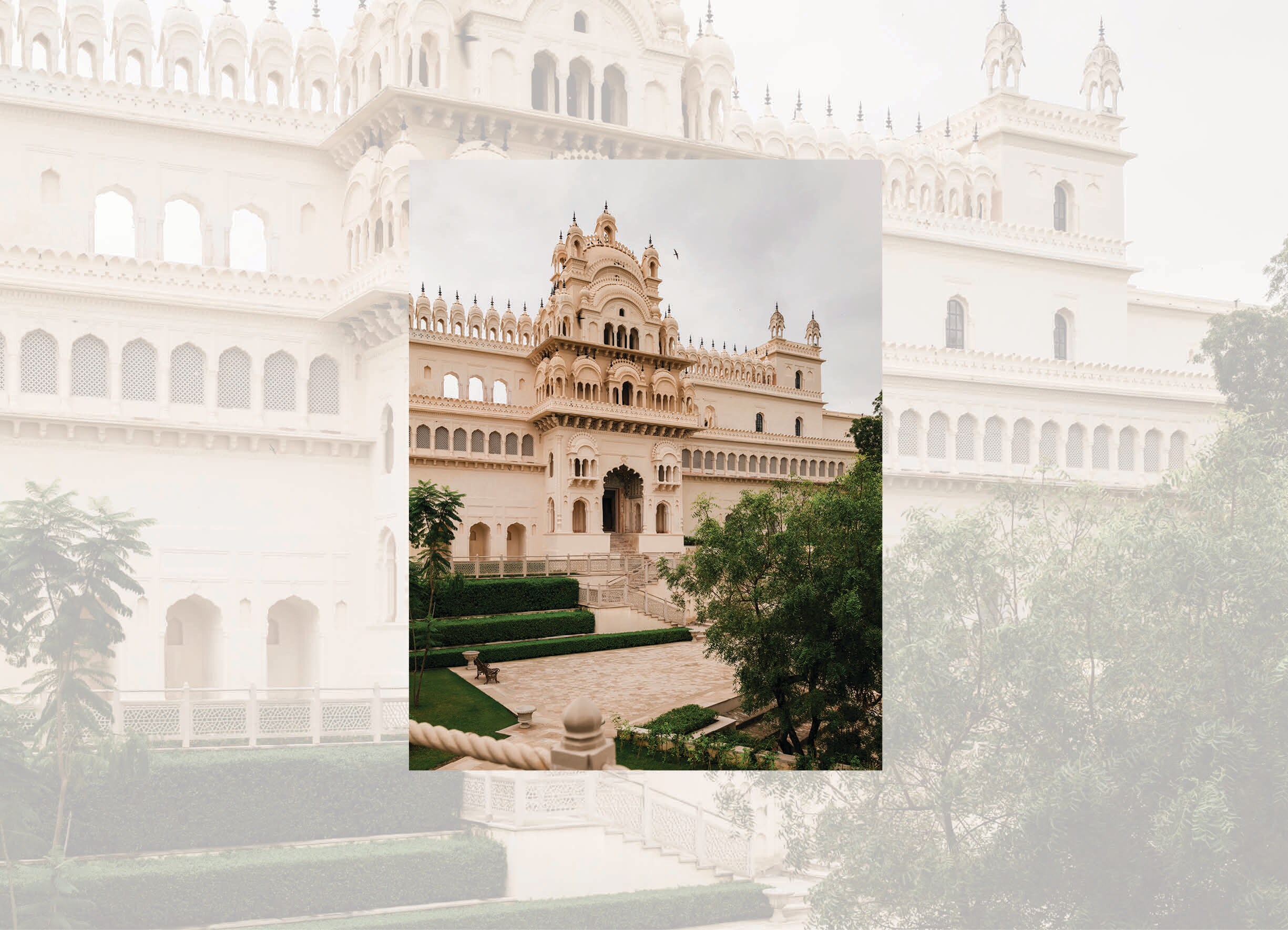 Rajgarh Palace, where the new Oberoi hotel is located, was built around 350 years ago. (OBEROI HOTELS & RESORTS)