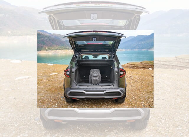 The boot can swallow 518 litres with ease, expanding to 700 litres if you stack luggage to the roof. The boot can swallow 518 litres with ease, expanding to 700 litres if you stack luggage to the roof.