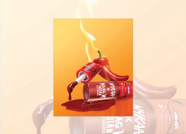Nykaa also did a collab with the hot sauce brand Naagin, to capitalise on the plumping gloss trend. Nykaa also did a collab with the hot sauce brand Naagin, to capitalise on the plumping gloss trend.