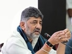 Karnataka deputy chief minister DK Shivakumar.