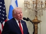 Trump's remark comes amid raging war in the Middle East with Trump pushing claims on talks with Iran and Iran, in turn, denying the claims.  