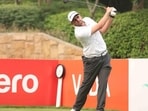 Casey Jarvis in action at Indian Open golf. (Hero Indian Open)