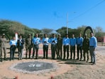 In Pune, a separate field-level exercise was conducted at Aundh Military Station. (HT)