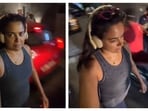 Sameera Reddy shared a video of her walking on the 'hectic' streets of Mumbai. 