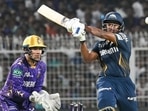 Sai Sudarshan of Gujarat Titans. (Hindustan Times)